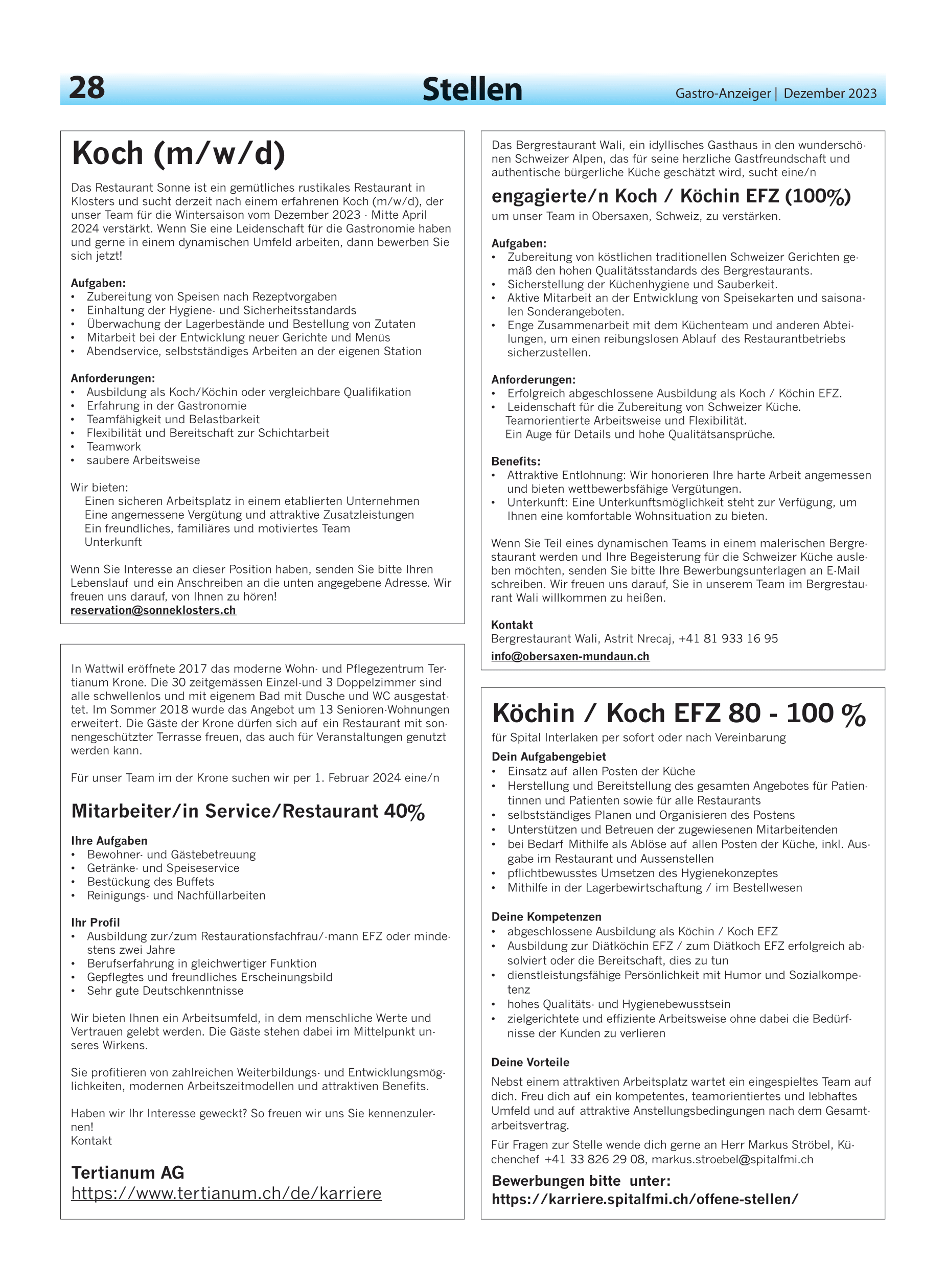 Besinnliche Feiertage